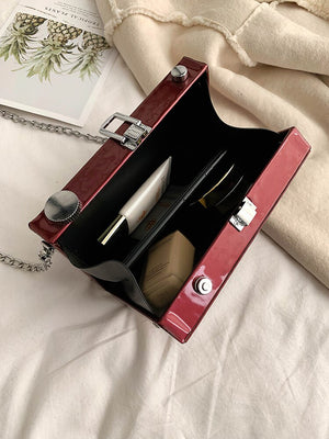 SLR Vintage Camera Shaped Handbag Unique Retro Purse Stylish Clutch Mini Womens Bag Gift For Photographer Woman