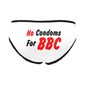 QOS Panties Queen of Spades Underwear No Condoms For BBC Briefs (Model L14)