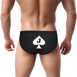 Jack of Spades Men's Mid Rise Briefs Underwear Basic logo
