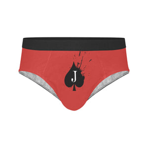 Jack Of Spades Symbol Men's Mid Rise Briefs Underwear