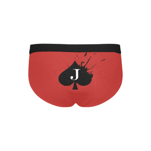 Jack Of Spades Symbol Men's Mid Rise Briefs Underwear