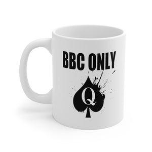 BBC Only Mug Ceramic 11oz & 15oz Queen of Spades Symbol