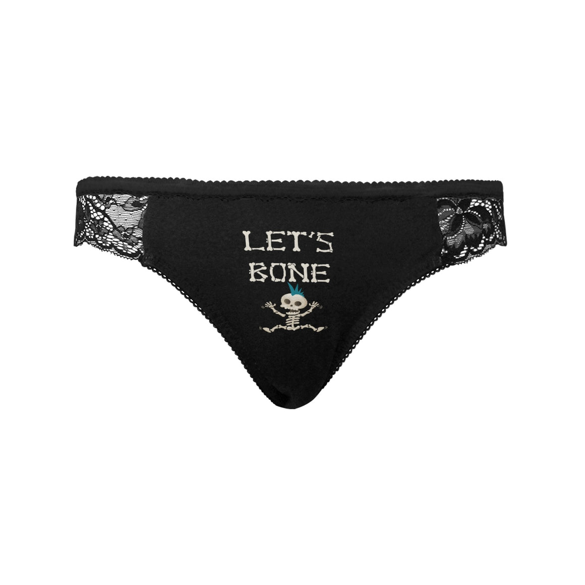 Lets Bone Gothic Panties Punk Skeleton