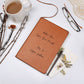 Vegan Leather Journal, A5 Size, Eco Friendly Funny Veganism & Vegetarian Notebook Gift