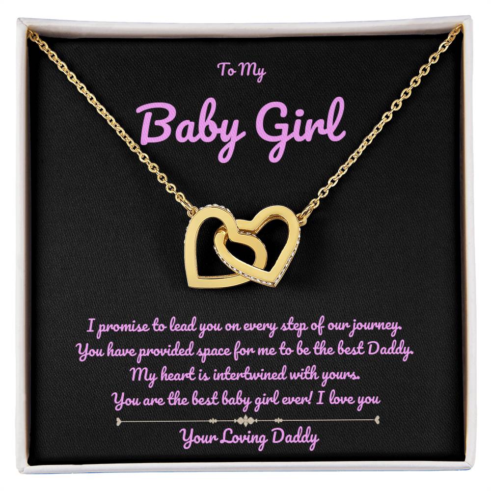 Custom Necklace - To My Baby Girl