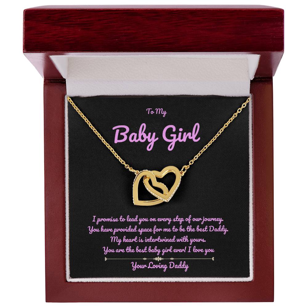 Custom Necklace - To My Baby Girl