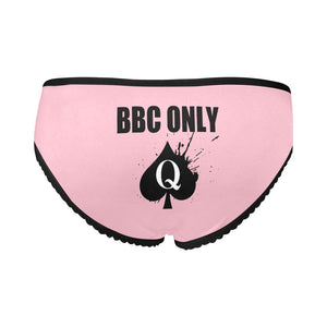 BBC Only Panties Queen of Spades Underwear Briefs SnowBunny (Model L14)