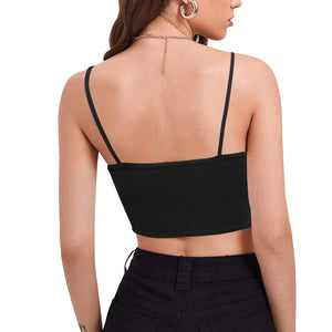 Gang Fuck Me Women's Spaghetti Strap Crop Top