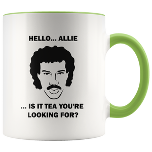 Hello personalized mug - Allie