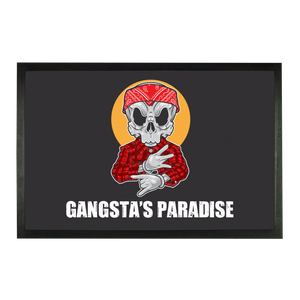 Gangsta's Paradise - Skull - Doormat