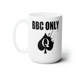BBC Only Mug Ceramic 11oz & 15oz Queen of Spades Symbol
