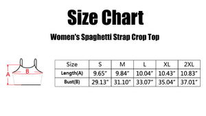 Masters Little Fuck Toy Women's Spaghetti Strap BDSM Crop Top