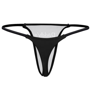 Daddy&#39;s Little Slut Thong, DDLG sexy panties, Cute Age Play Slutty Daddy Panties, Little Space whore, Bachelorette gift, sub, owned bdsm