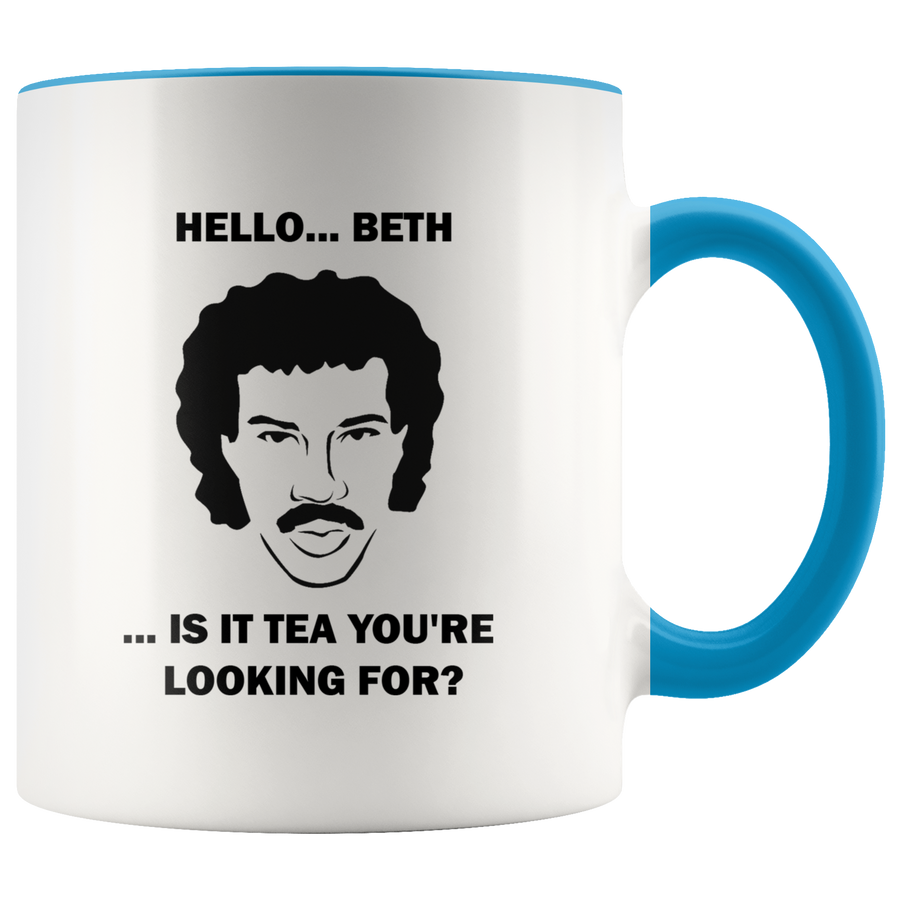 Hello personalized mug - Beth