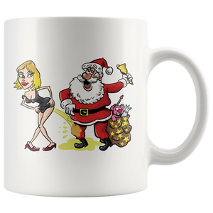 Pee On Santa - White Mug